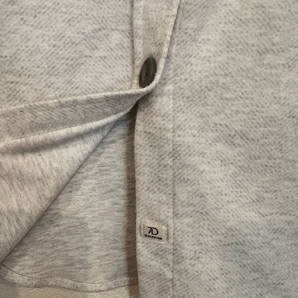 Light Gray Button-Up Generation Shacket - Picture 11 of 11